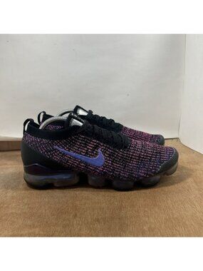 Nike Air VaporMax Flyknit 3 Laser Fuchsia Black/Racer blue Size 11 AJ6900-007